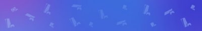 Blue banner with a pattern of small PlayStation icons.