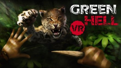 Immagine principale Green Hell Vr che mostra un leopardo che attacca