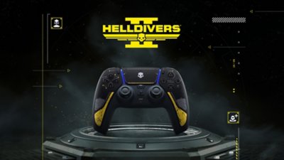 Helldivers 2 DualSense wireless controller