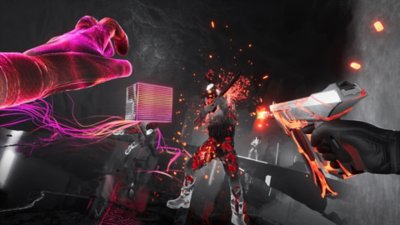 Synapse – kuvakaappaus kärhivoimasta ja aseesta