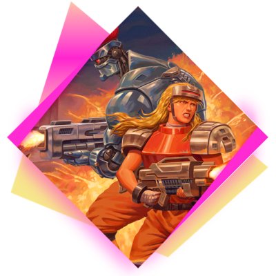 Blazing Chrome - Artwork
