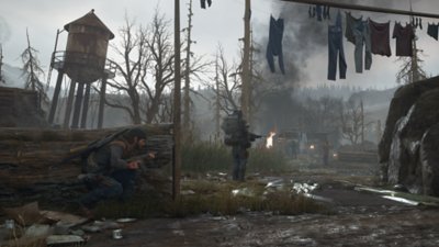 Textured background from Days Gone Remastered.