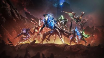 Screenshot aus Destiny 2: Die finale Form, der außerirdische Kreaturen zeigt.