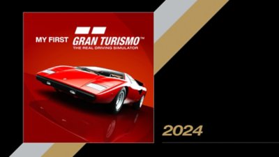 An image of My First Gran Turismo's cover art with the year it released next to it: 2024