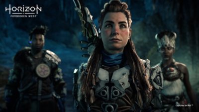 horizon forbidden west screenshot - Aloy, Varl, Zo