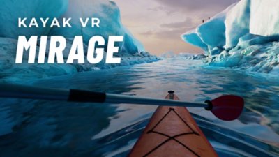 Kayak VR mirage - Immagine principale con un kayak in acque artiche.