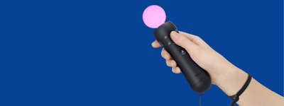 Banner hrdiny ovladače PS Move