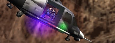 Istantanea della schermata di gioco di Pursuit Force