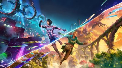 Split Fiction key art