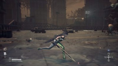 Stellar Blade combat - Burst attack