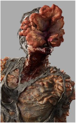 Portrait of an infected Clicker